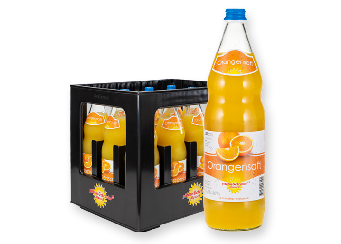 Pilatus Orangensaft ist ein zu 100 Prozent naturreiner Orangensaft aus sonnengereiften Früchten, was einen Zuckerzusatz überflüssig macht.